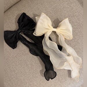 Set of 2 Fabric Hair Bows